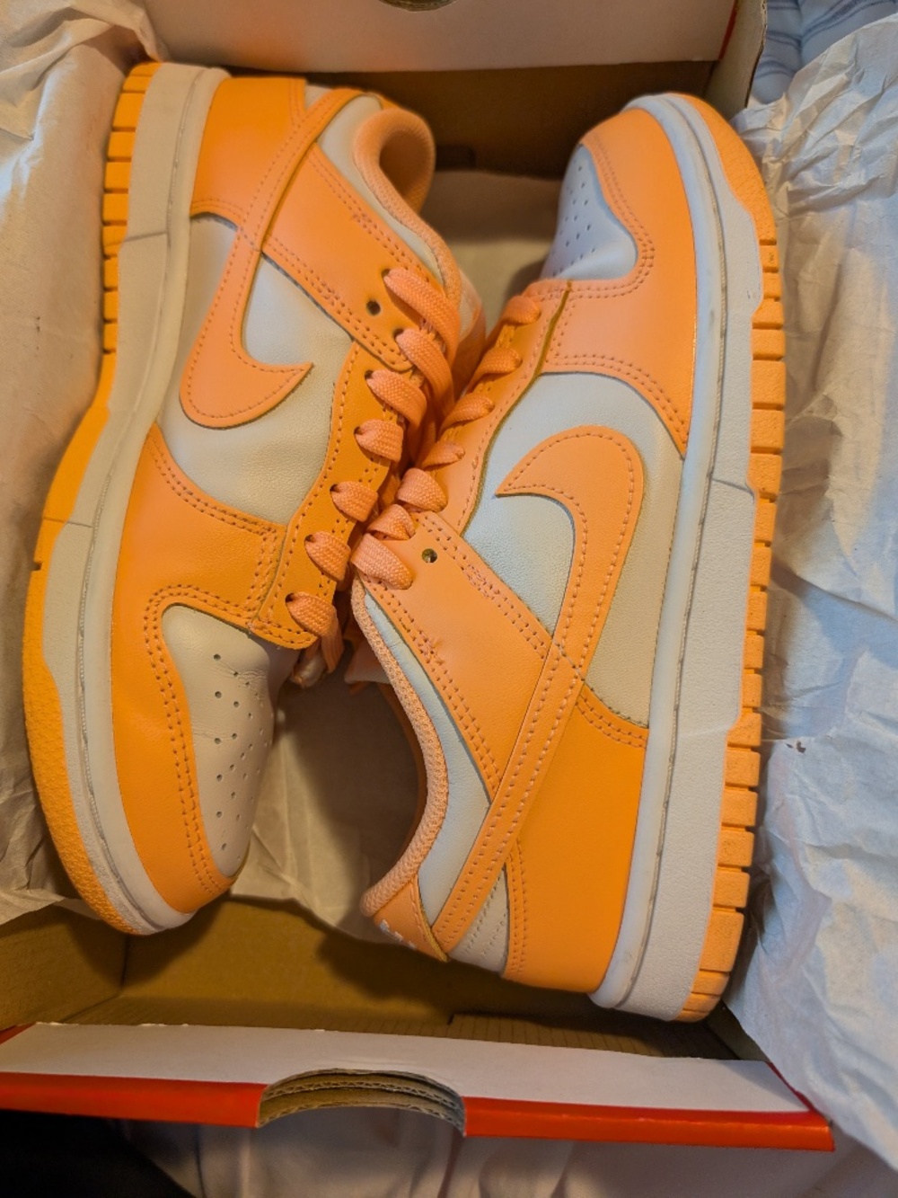 Womens Nike Peach Dunks